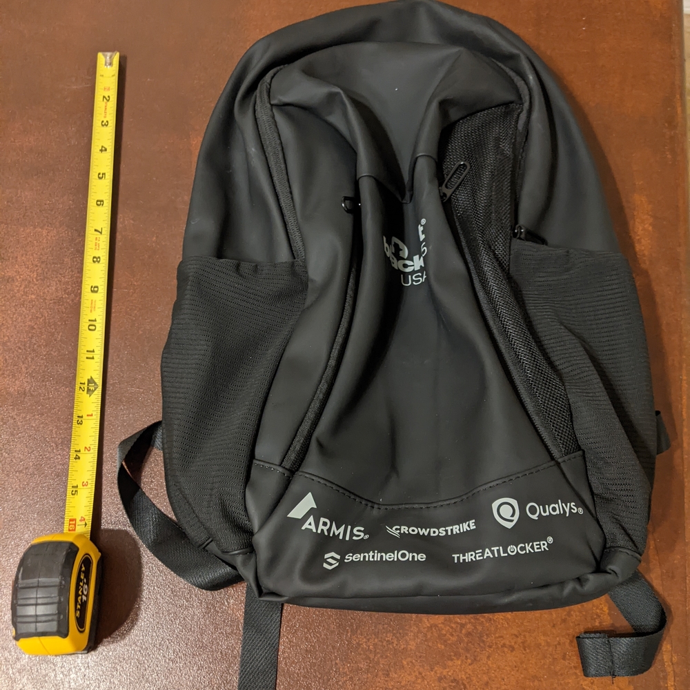 Black Backpack for Men